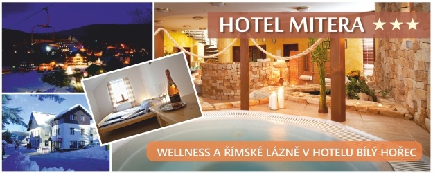Až 4 DNY s PLNOU PENZÍ a neomezeným wellness, MITERA*** Harrachov