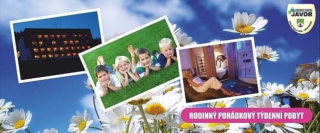 RODINA TOP! 4-8 denní balíček s plnou penzí v Hotelu Javor***