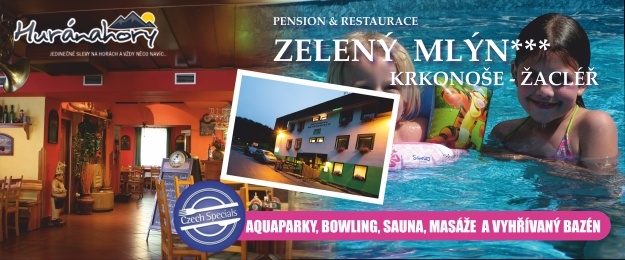 4 nebo 6 dní s polopenzí v Krkonoších s vyhřívaným bazénem a bowlingem, 