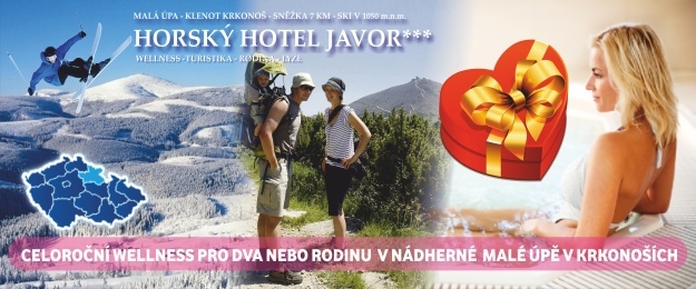 Tip! Dovolená 3 dny s polopenzí, wellness v Krkonoších!
