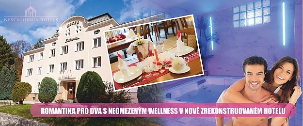 Romantický wellness pobyt pro 2 osoby v romantickém zákoutí Krušných hor.
